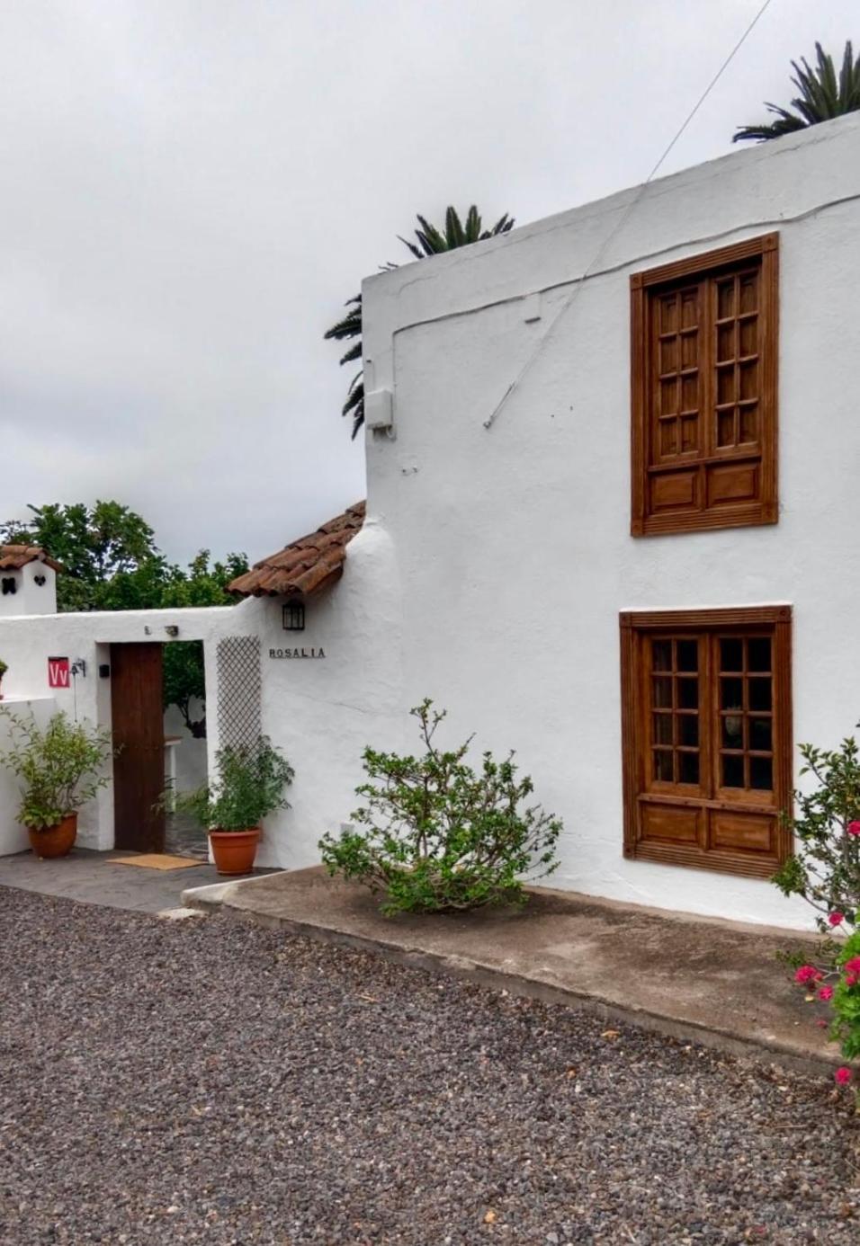 Casa Canaria Tradicional Rosalia Los Silos Eksteriør bilde